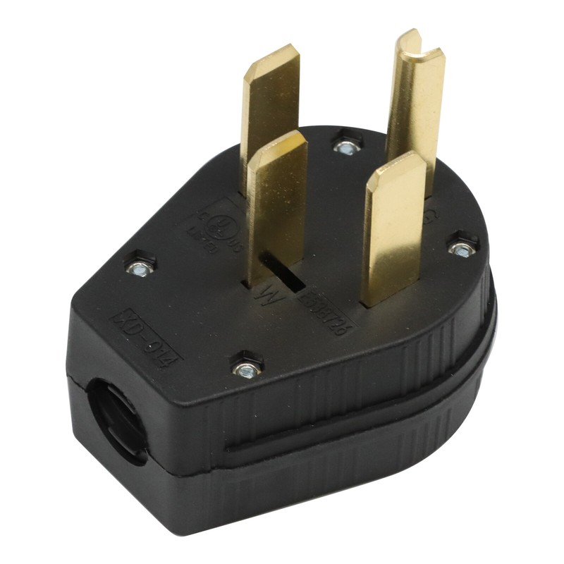 For NEMA 14-50P Male Plug 50A 125/250V Dryer RV Generator Plug 14-50 gallery