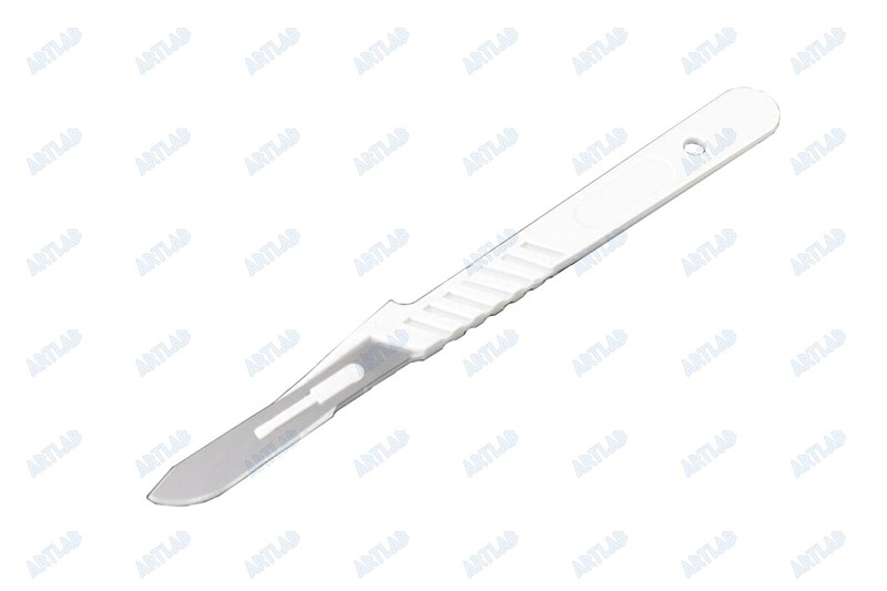 10 LOT STERILE DISPOSABLE SCALPELS #15 SINGLE USE - DENTAL,SURGICAL,DERMAPLANING gallery