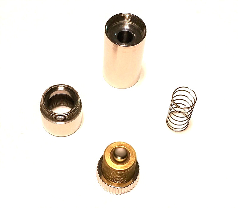 Laser Diode Housing w/ G-2 Lens - 9mm / TO-5 - 12mm x 30mm - SOLID BACK M9x0.5mm gallery