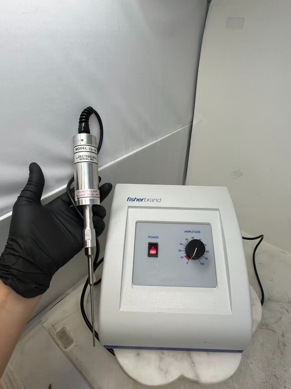 Fisherbrand FB50 Ultrasonic Processor Sonicator CL-18 Probe Included gallery
