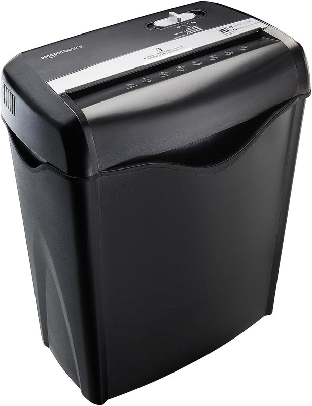 6-SHEET CROSS CUT PAPER & CREDIT CARD SHREDDER Heavy-Duty Commercial Office NEW gallery
