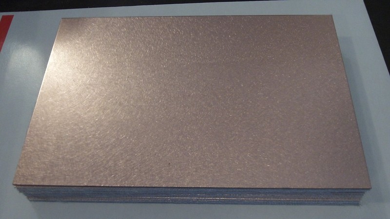 4 pcs Double Sided Copper Clad Circuit Board Laminate FR-4 .060, 9 x 12, 3 oz.