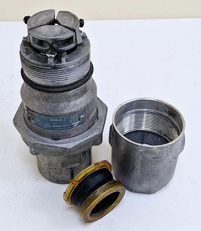 Crouse-Hinds APJ6485 Arktite Connector 60A 3W 4P gallery