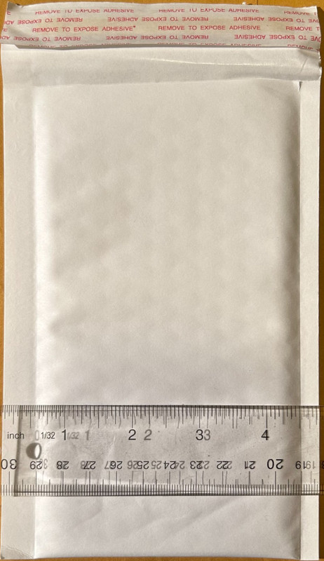 100 PCS #000 4x8 (4x7) Smooth Poly Bubble Mailers Padded Shipping Envelopes MY17 gallery