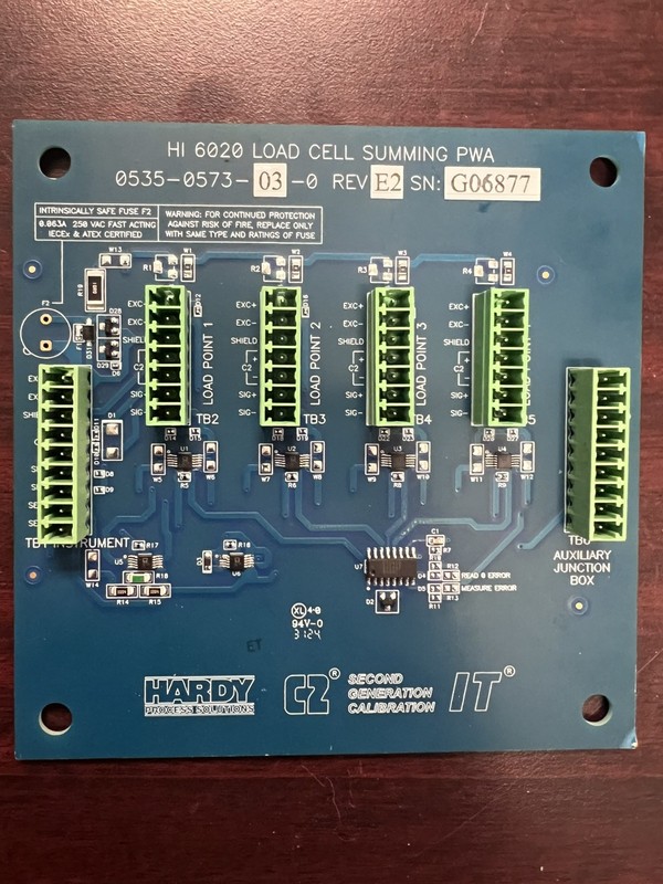 HARDY PROCESS SOLUTIONS HI6020ITSC1 CIRCUIT BOARD