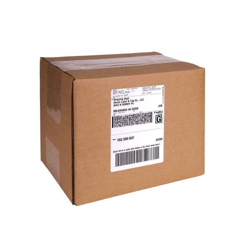 1000 Shipping Labels 8.5x5.5 Half Sheet Rounded Corner Self Adhesive 2 Per Sheet gallery