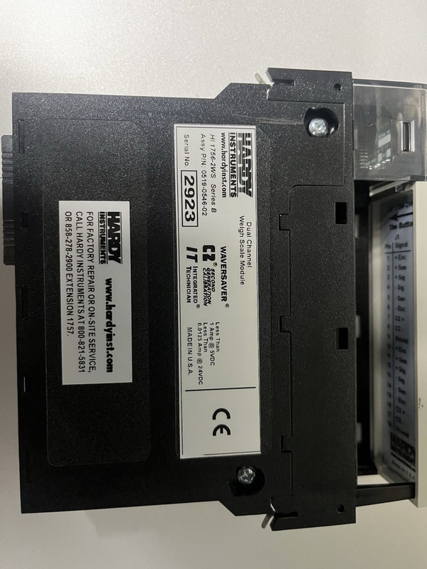 Hardy/Allen Bradley HI1756-2WS ConroLogix Two Channel Loadcell Module