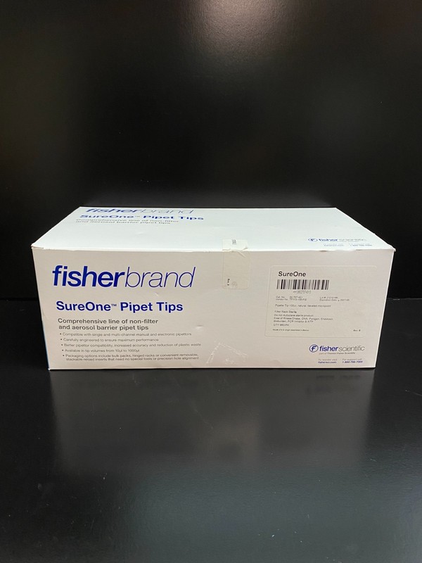 Fisherbrand Cat No 02-707-431 SureOne 100 uL Beveled Micropoint Pipette Tips