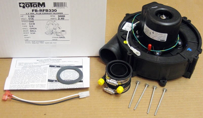Furnace Draft Inducer Motor For Heil Tempstar 1172823 1014338 HQ1014338FA