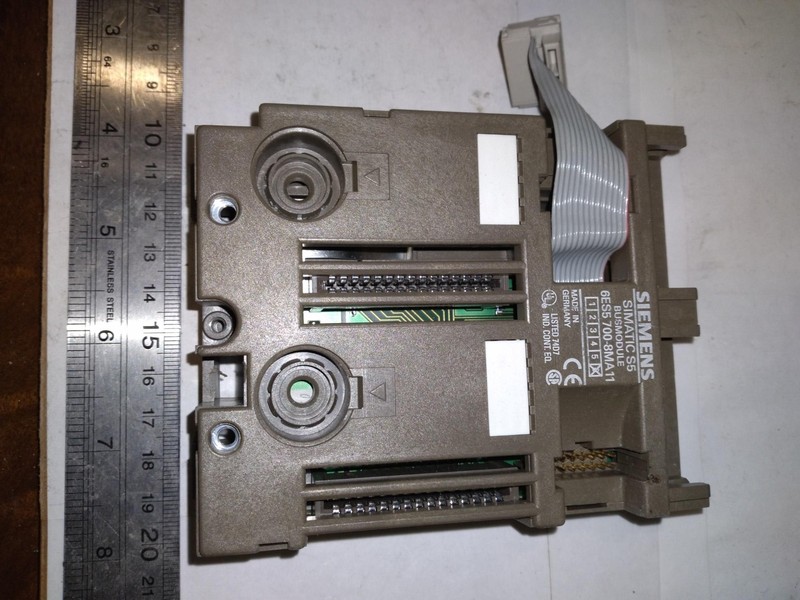 SIEMENS SIMATIC 6ES5 700-8MA11 BUS MODULE SET OF 3 gallery