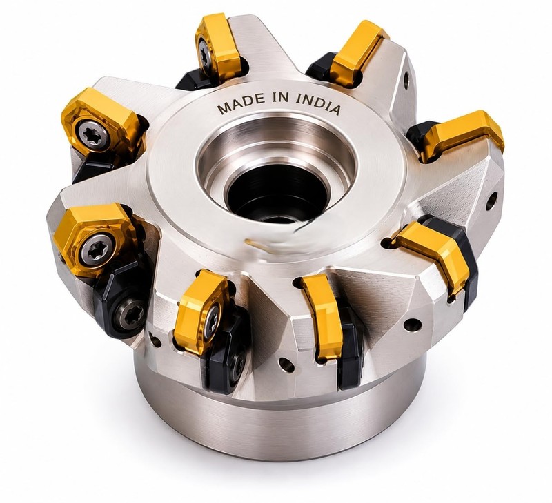45 Degree Indexable Face Milling Cutter for SN1206 Inserts, CNC Mill Cutter Body gallery