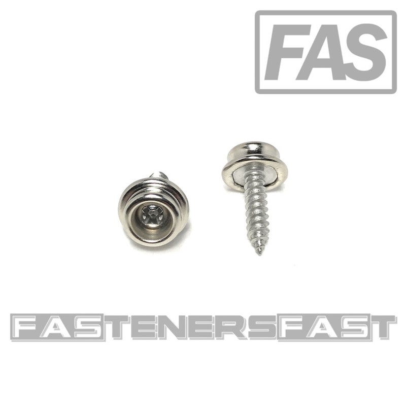 (25) #8×5/8 Stud Snap with Stainless Steel Screw BNSS705920