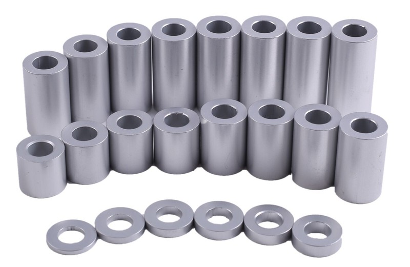 New Aluminum Spacer Bushing 5/8″ OD x 5/16″ ID–Fits M8 or 5/16″ Bolts