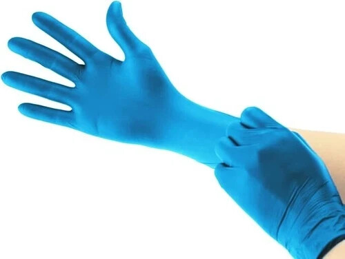 Cranberry Revosoft Nitrile Exam Gloves Powder-free Size Medium 3000ct gallery