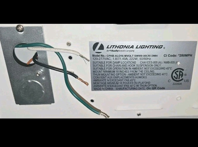 24, 27 & 30,000k lm / 4 & 5,000k Switch Lithonia CPHB ALO16 MVOLT SWW9 80CRI gallery