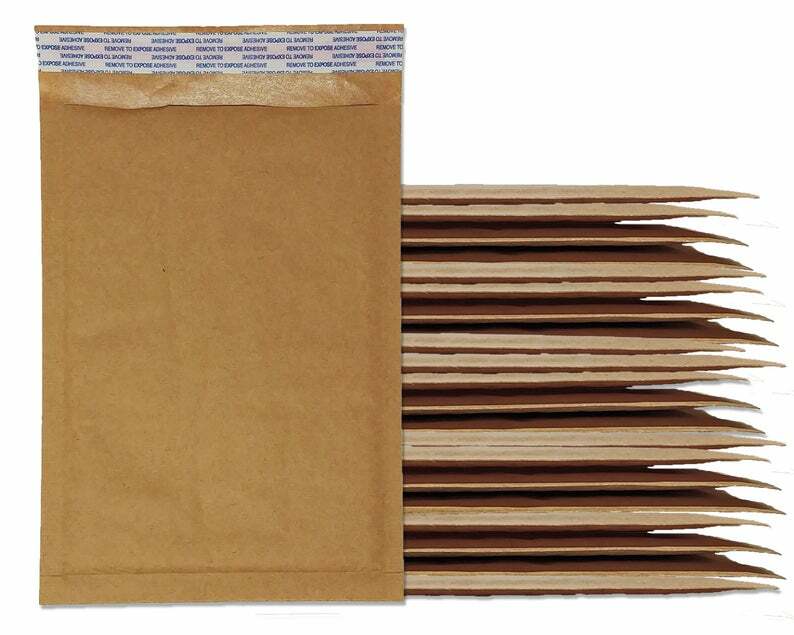 5×9″ Brown Kraft Bubble Mailers Recycled Padded Shipping Mailing Envelopes!