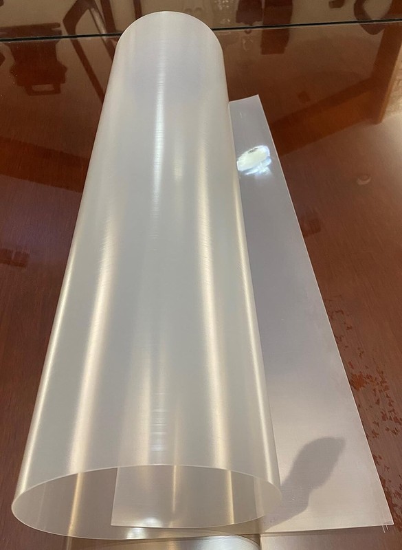 2 LDPE High Density Translucent Clear Polyethylene Plastic Sheets- 24″x24″x0.03″
