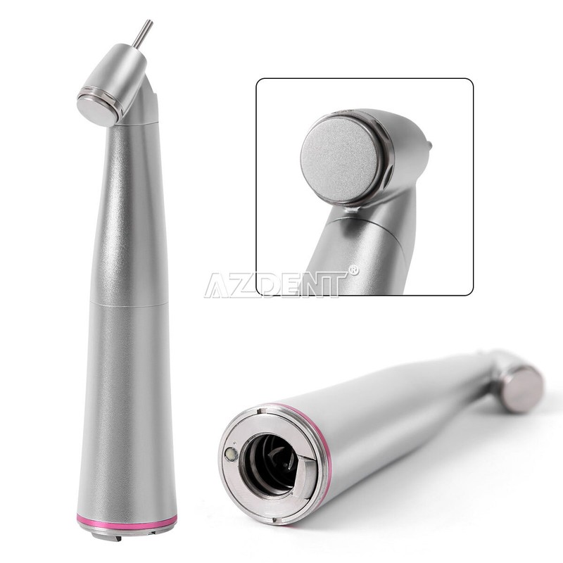 AZDENT Dental 1:4.2 LED 45 Degree Surgical Contra Angle /45°High Speed Handpiece