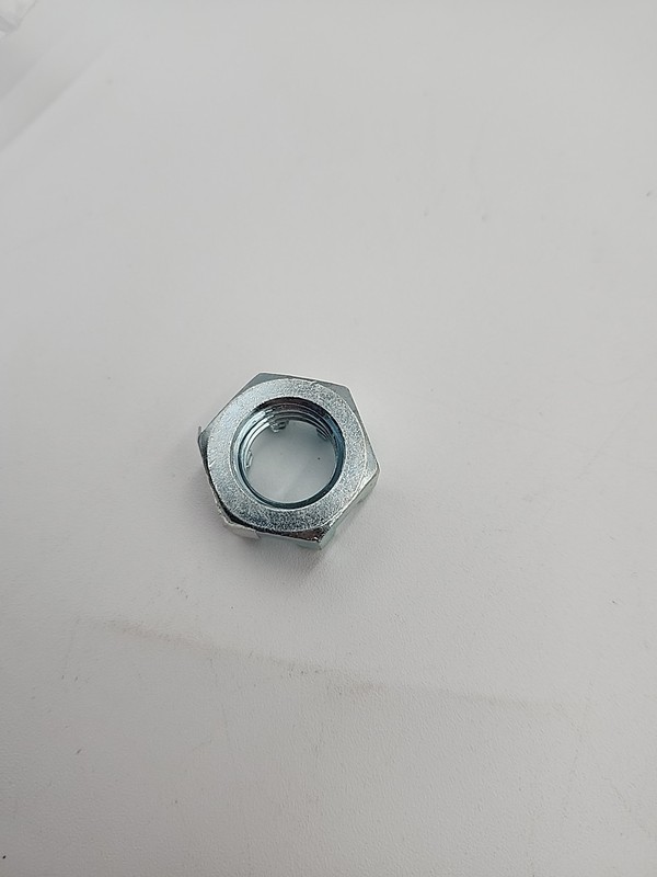 (10 Pcs) 5/8-11 Slotted Castle Hex Nut, Zinc Plated gallery