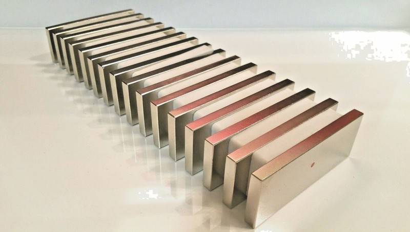 Neodymium Block Magnet N52 Large 3” Super Rare Earth Pull Force 65 lbs gallery
