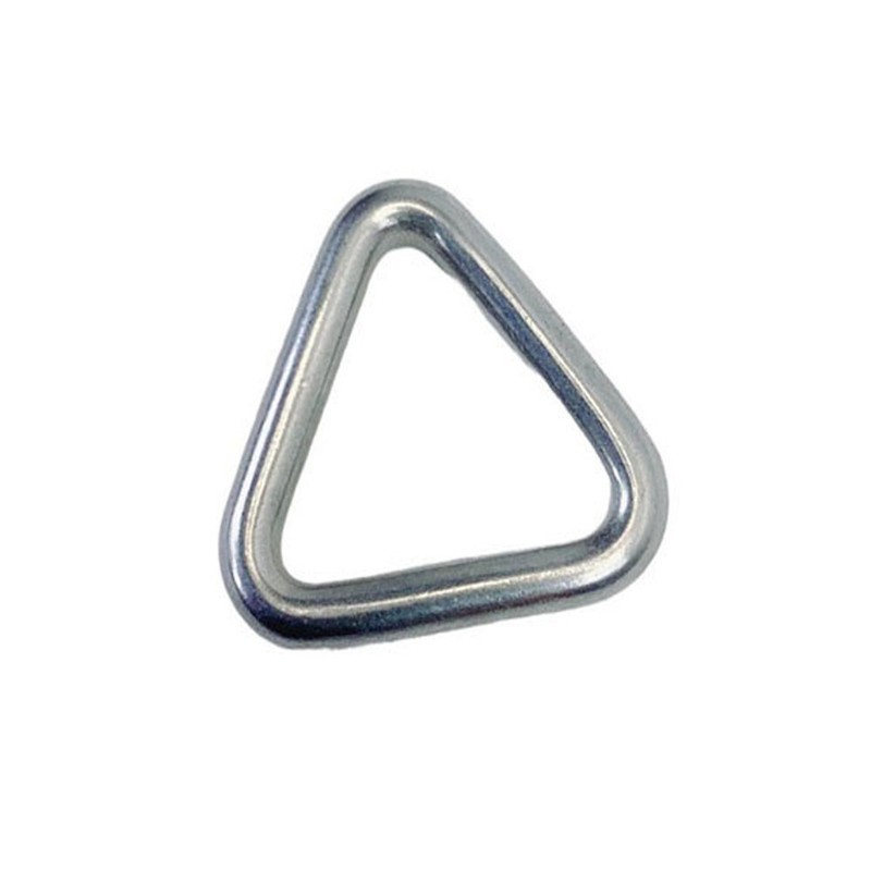 Marine Stainless Steel T316 3/16″ x 1″ Triangle Ring Formed Welded 500 Lbs WLL
