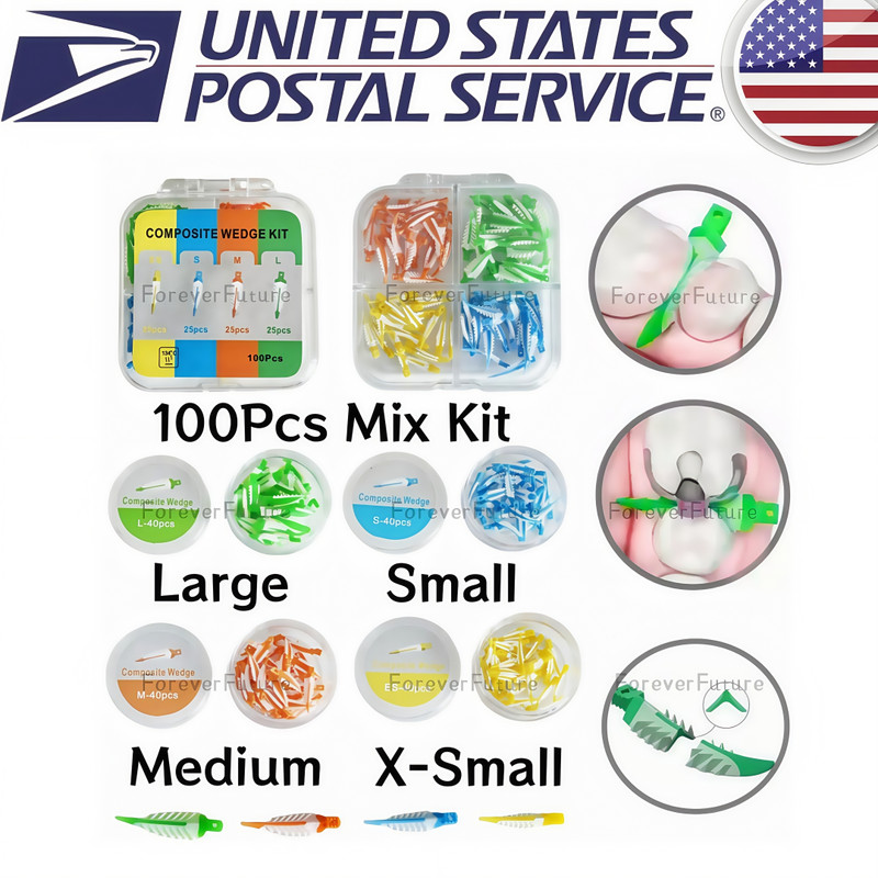 Dental Endo Strata Wedges Soft Cervical Seal Diastema Composite Wedge Matrix