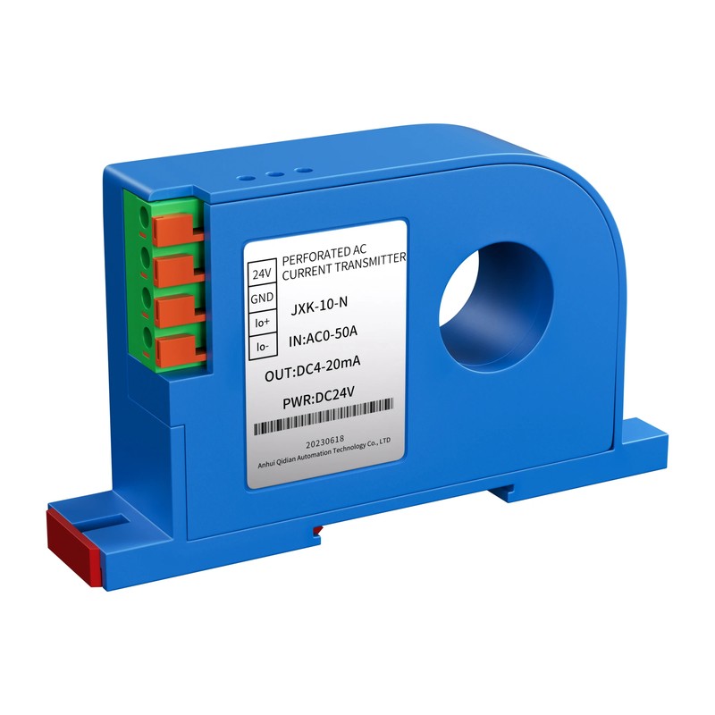 Current Sensor Transducer 4-20mA RS485 AC 0-100A 0-200A 0-300A to 0-10V 0-5V