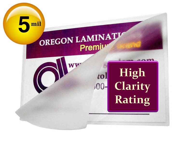 500/pk 5 Mil Mini-Menu size Hot Laminating Pouches 11-1/4 x 17-1/4, 11.25x17.25 gallery