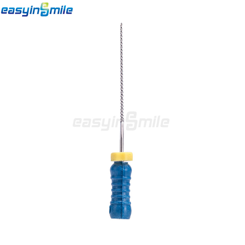 60pc Dental Endo Root Canal File K-files 25mm Stainless Steel Hand Files #6#8#10 gallery
