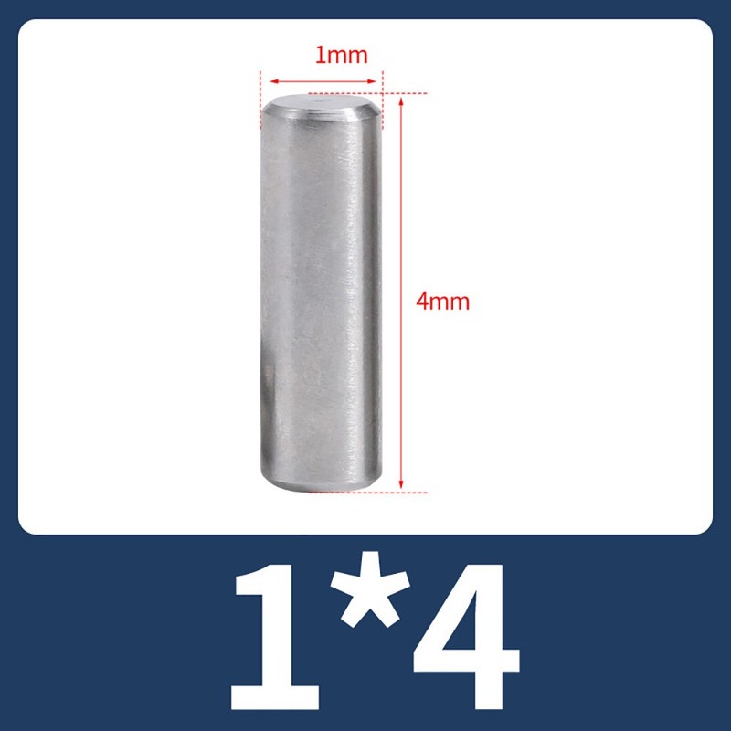 Φ1-2.5mm Dowel Pins Cylindrical Pin Solid Positioning Pin Roller Stainless Steel