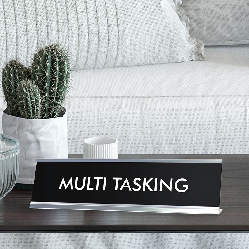 MULTI TASKING Novelty Desk Sign gallery