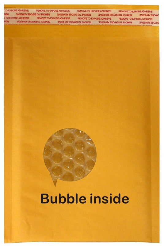 Yens® 1000 #00 Kraft Bubble Padded Envelopes Mailers 5 X 9 1000KF00 gallery