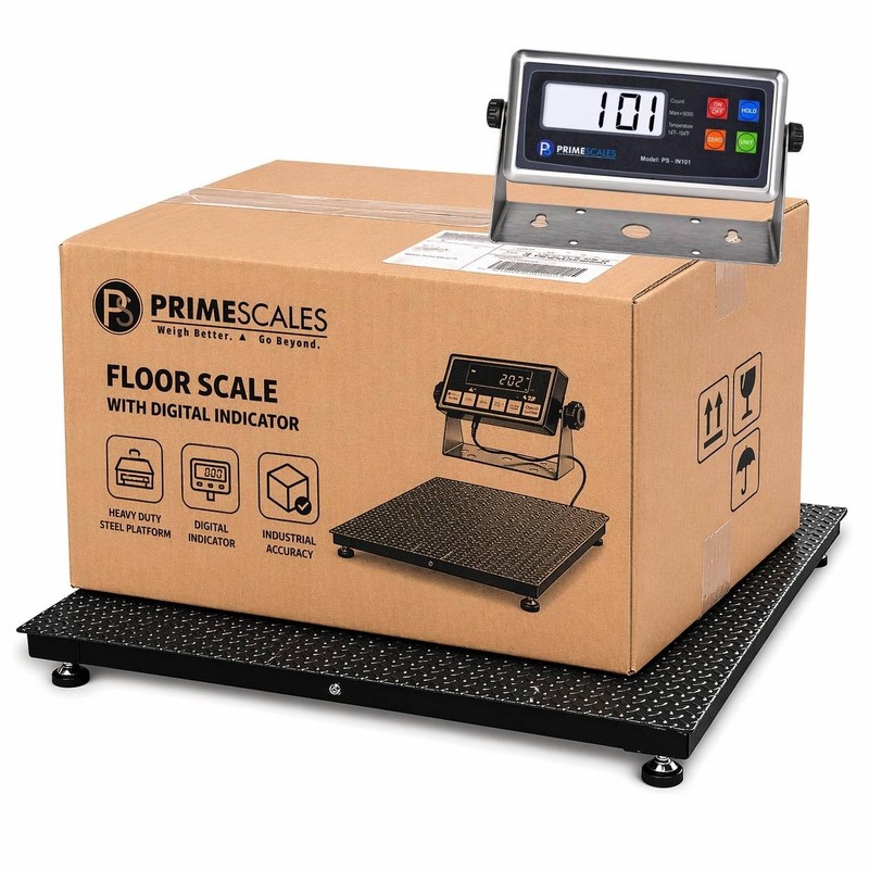 Pallet Scale 3x3 10000 LB Floor Platform Warehouse Industrial Pre Calibrated New gallery