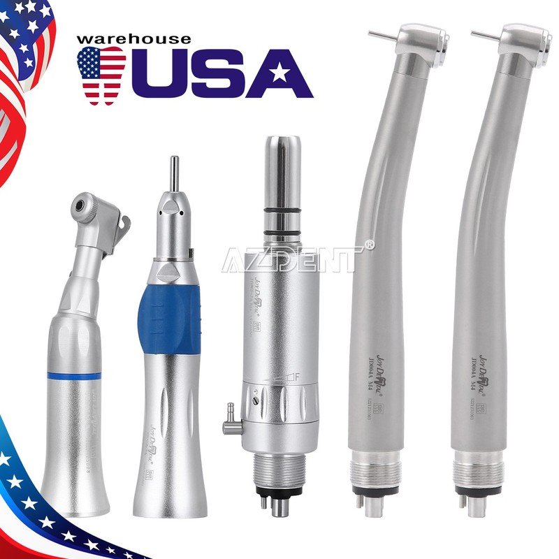 NSK Style Dental Pana Max High low Speed Handpiece 2/4 Hole Air Turbine kit gallery