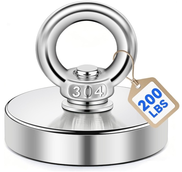 Fishing Magnets Super strong Rare Earth Neodymium Magnet set 150-1500 Lbs 1000Lb gallery