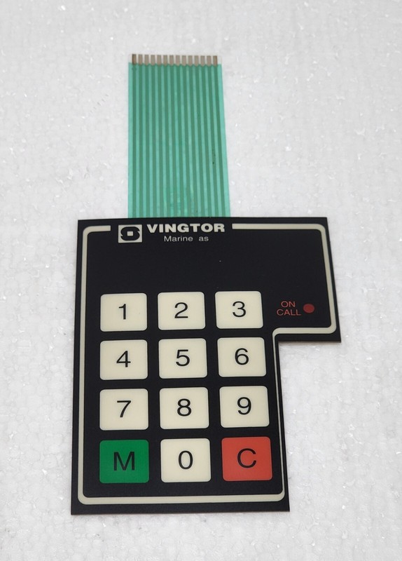 6x KEYPAD FOR VINGTOR VMP419 / VMP 419 gallery
