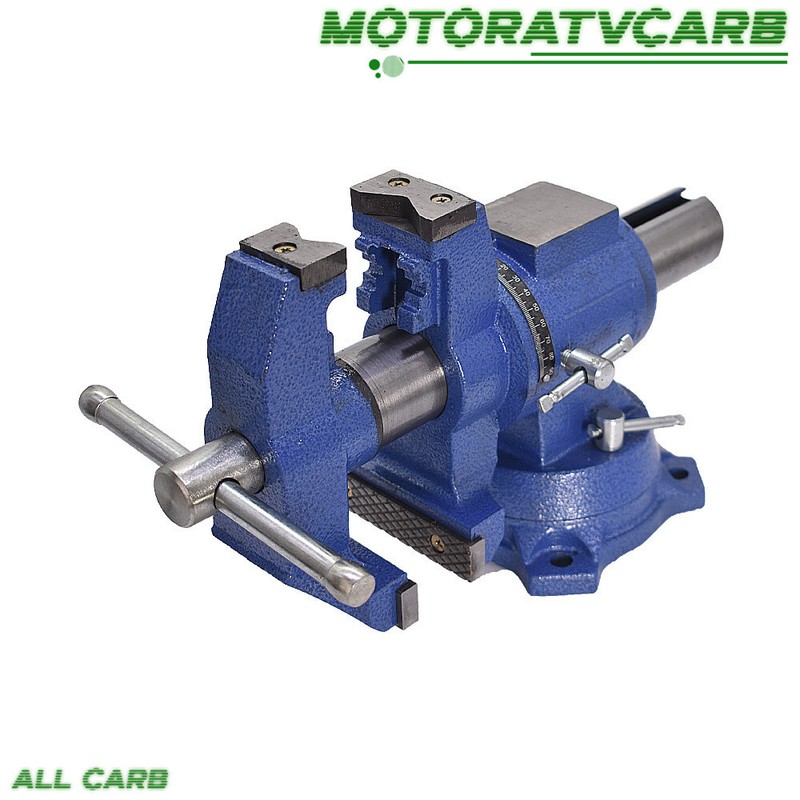 ALL-CARB 4" Multipurpose Vise Bench Vise Heavy Duty Multi-Jaw Vise 360-Degree gallery