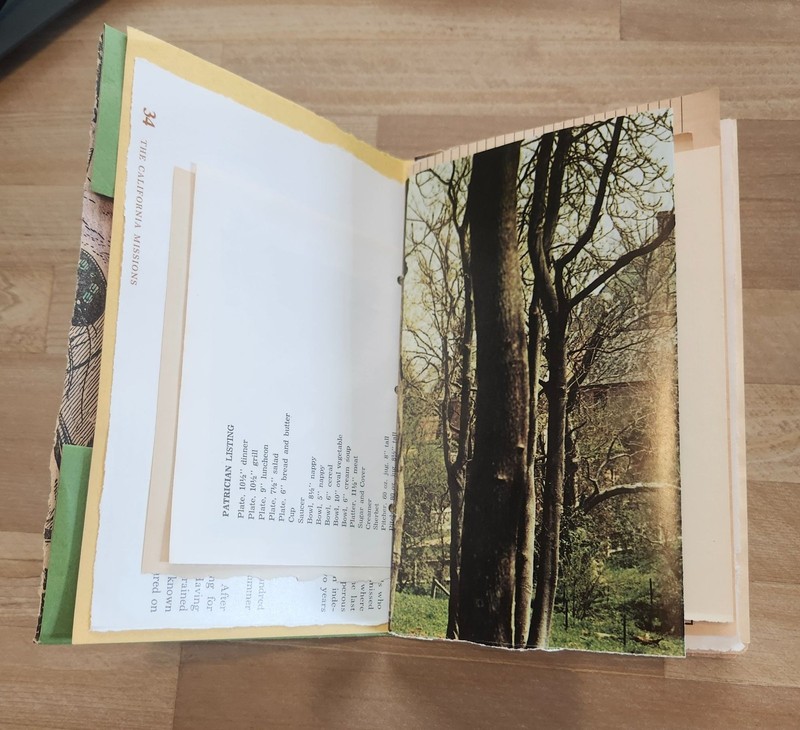 Junk Journal Made With All Vintage Paper- Handmade 88 pages gallery