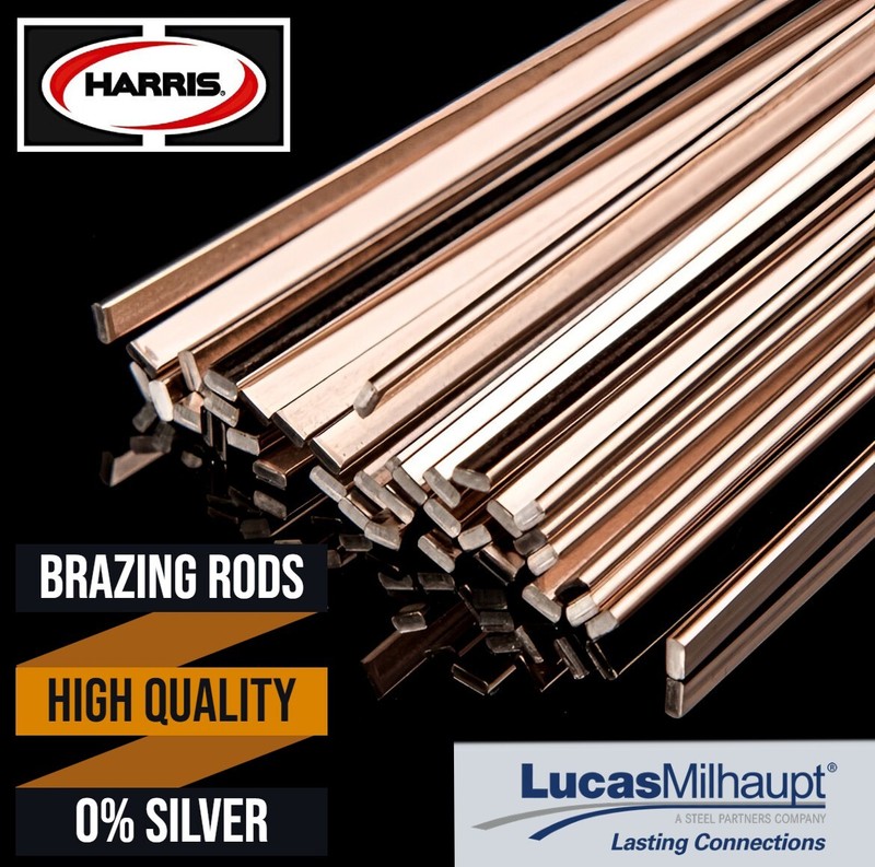Harris-0% Silver Phos Copper Brazing Alloy Rods USA