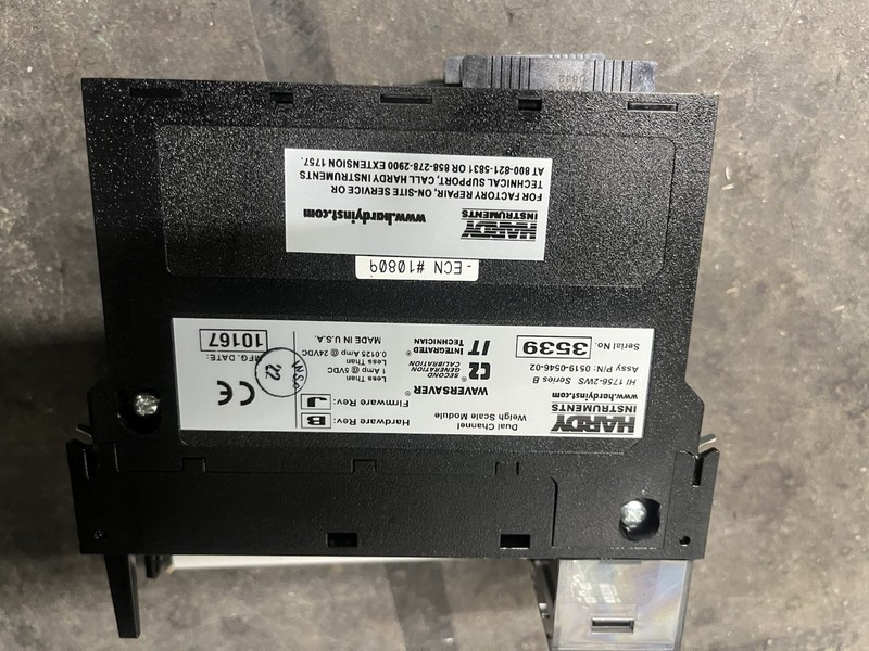 Hardy/Allen Bradley HI1756-2WS Set B Control Logix Two Channel Loadcell Module