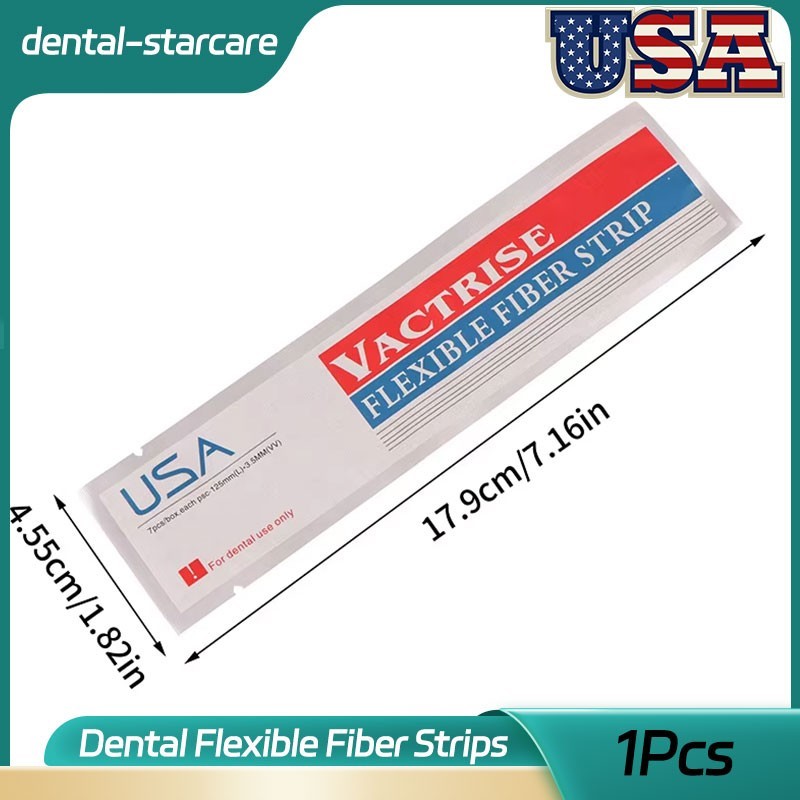 Dental Flexible Fiber Strip Ribbond Ribbon Glass Fiber Splint 125*3.5 USA