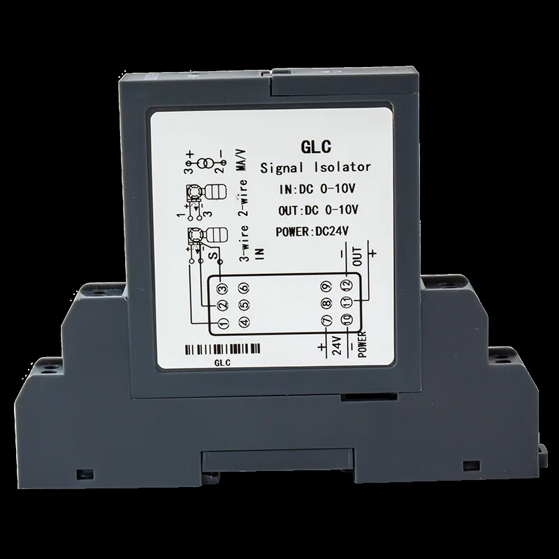 Signal Isolator 1 In 1 Out 4-20mA 0-20mA 0-10mA 0-10V Converter 0-5V 1-5V DC24V