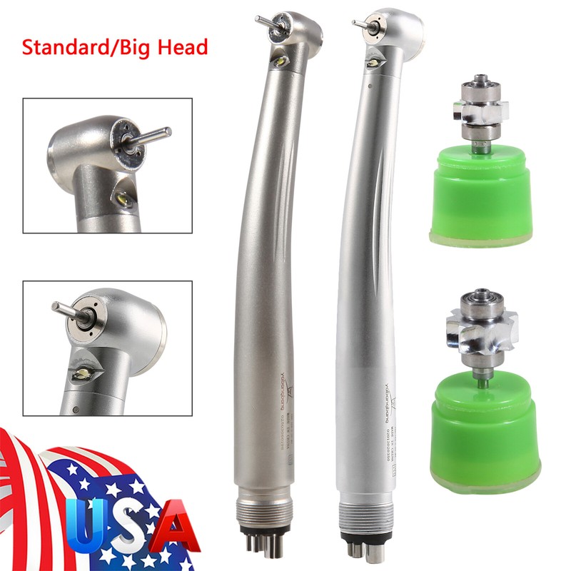 Dental LED E-generator High Speed Handpiece Standard Head/Large Torque 4 Hole YB gallery