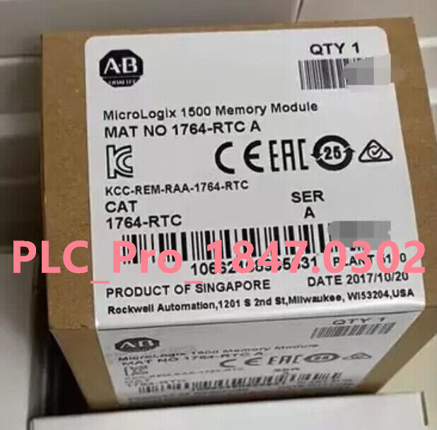 1PCS NEW 1764-RTC MicroLogix Real-Time Clock Module Fast delivery