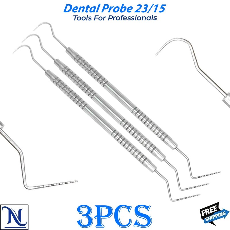 Dental Explorer 23/15 Periodontal Examination Color Marking Probe
