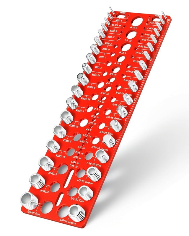 55 Nut and Bolt Thread Checker Thread Checker Standard and Metric gallery