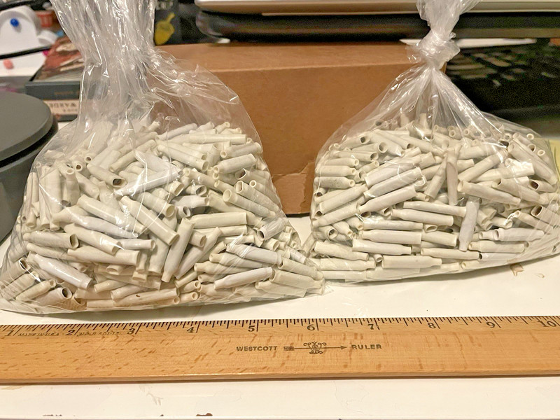 1000+ Vintage Telephone “Beanie” B-Wire Connectors – Close to 3 lbs