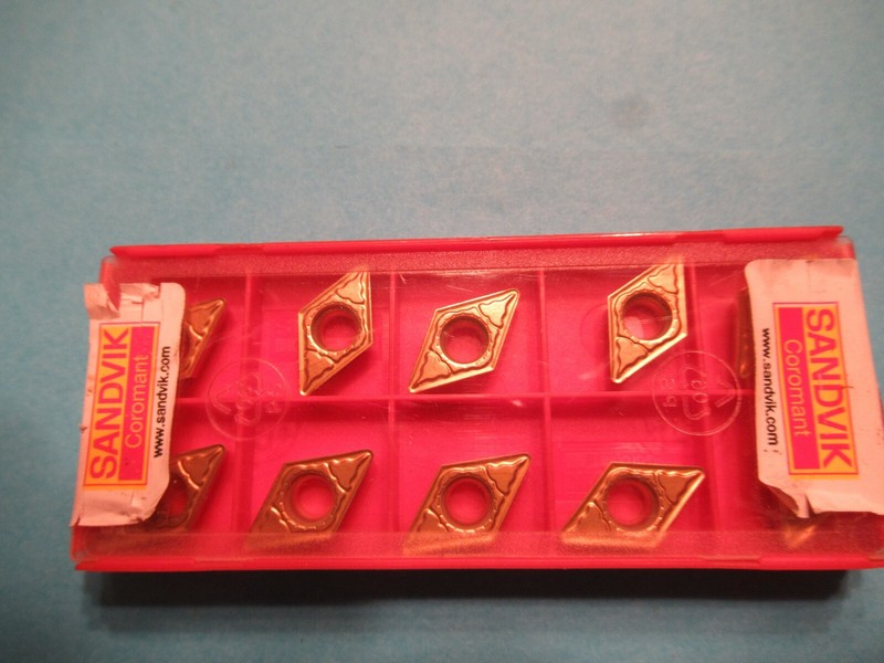 Sandvik DPMT 11 T3 08 MM DPMT 3(2.5)2 MM 2025 Lot of 10 inserts D27
