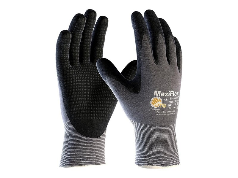 Givenchy Pip 34-844/Xl Maxiflex Endurance Knit Glove X-Large Gray Pack Of 12 gallery