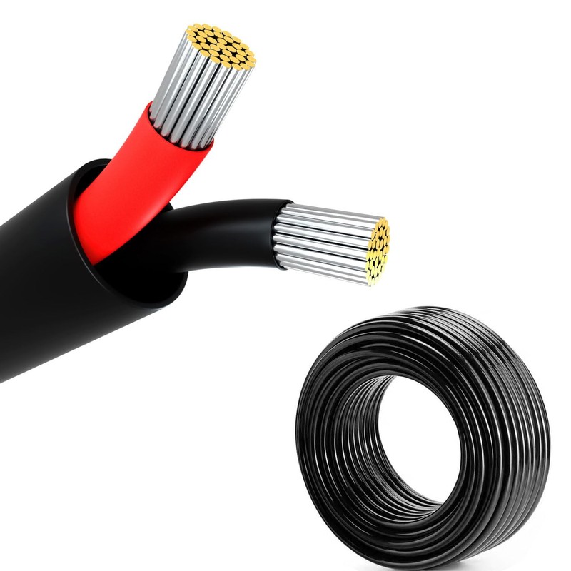 Striveday 18 Gauge Wire 2-Conductor Electrical Wire. 18 Awg Stranded Flexible